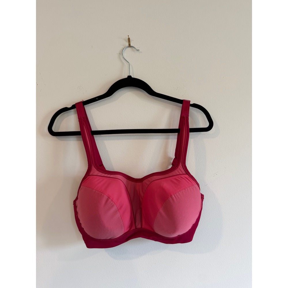 Chantelle High Impact Underwire Sports Bra Pink Magenta 36DDDD 36G